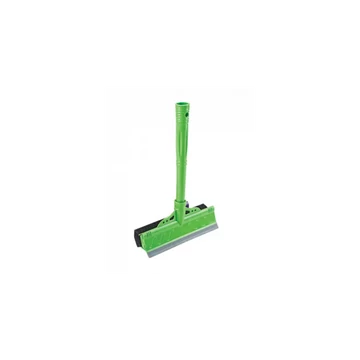 Ablaklehúzó műanyag gumibetétes szivaccsal 22 cm széles_KCS2277Z zöld