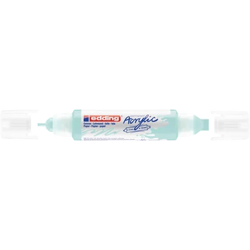 Akril marker 2-3mm, és 5-10mm, 3D kétvégű Edding 5400 pasztellkék