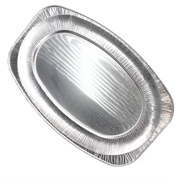 Alu tálca hidegtálas ovális 33,3 x 23,3 cm 100 db/csomag