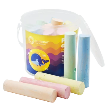 Aszfaltkréta vödrös Bluering® 15 db klf. szín, 