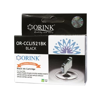 Canon CLI521 tintapatron black ORINK