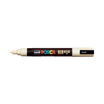 Dekormarker 1,8-2,5mm, Uni Posca PC-5M elefántcsont