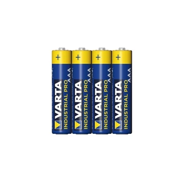 Elem AAA mikro LR03 Industrial 4 db/csomag, Varta