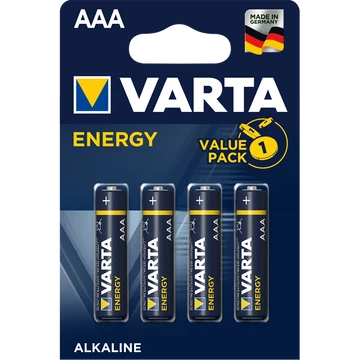 Elem AAA mikro LR03 Energy 4 db/csomag, Varta