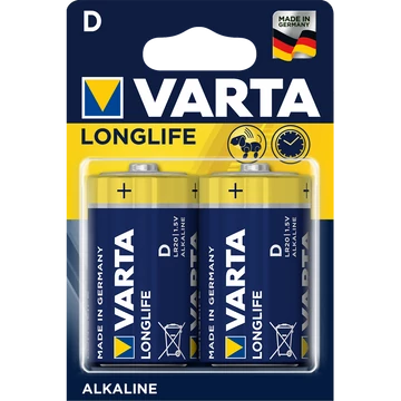 Elem góliát LR20D longlife 2 db/csomag, Varta