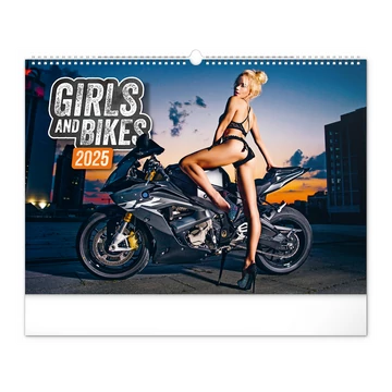 Falinaptár képes  480×330mm Girls &amp; Bikes  Realsystem 2026.