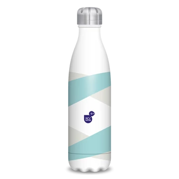 Fémkulacs duplafalú 500ml Ars Una Striped
