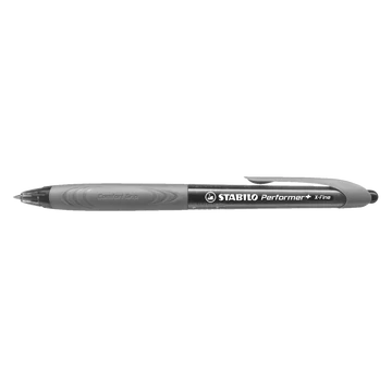 Golyóstoll 0,38mm, Stabilo Performer+ 328XF, írásszín fekete