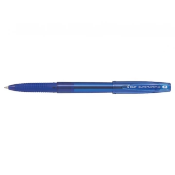 Golyóstoll 0,7 kupakos F Super Grip G Pilot, írásszín kék