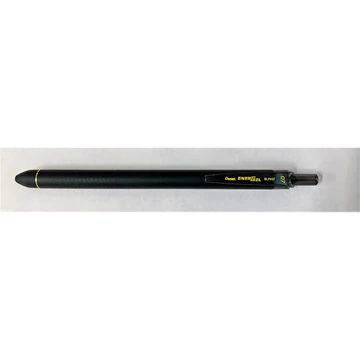 Golyóstoll nyomógombos 0,35mm, dokument toll BLP437 EnerGel Pentel, írásszín fekete