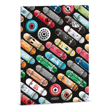 Gumis mappa A4 karton Ars Una ROLLIN MANIA (5228) 22