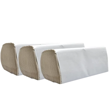 Kéztörlő 1 rétegű V hajtogatású lapméret: 23x25cm 250 lap/csomag 20 csomag/karton Bluering® natúr