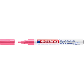 Lakkmarker 1-2mm, kerek Edding 751 rózsa