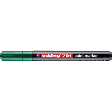 Lakkmarker 1-2mm, kerek Edding 791 zöld