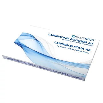 Lamináló fólia A3, 80 micron 100 db/doboz, Bluering®
