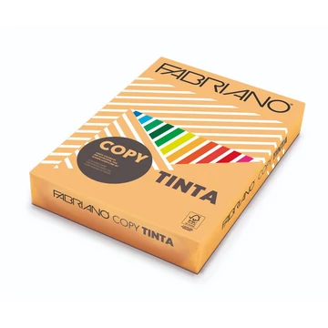 Másolópapír, színes, A4, 160g. Fabriano CopyTinta 250ív/csomag. intenzív mandarin sárga