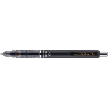 Nyomósirón 0,5 mm, Zebra DelGuard, fekete