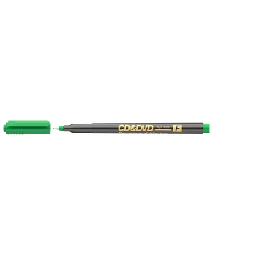 Alkoholos marker 0,5mm, CD/DVD F Ico, zöld