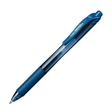 Rollertoll zselés 0,35mm, Pentel EnerGelX BL107-CAX, írásszín sötétkék