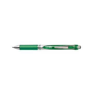 Rollertoll zselés 0.7mm, Pentel EnerGel BL77-DO, írásszín zöld
