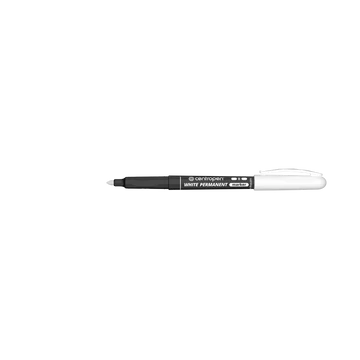 Rostirón, filctoll vízbázisú 1-2,5mm, kerek hegyű Centropen 2687 fehér