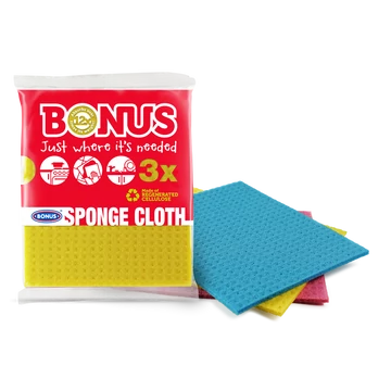 Szivacsos kendő 3 db/csomag Bonus B132