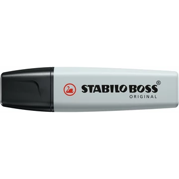 Szövegkiemelő 2-5mm, vágott hegyű, STABILO Boss original Pastel szürke