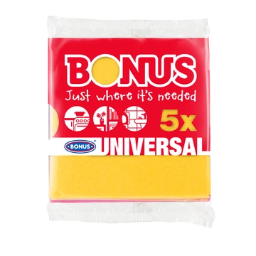 Törlőkendő általános 5 db/csomag Bonus B170
