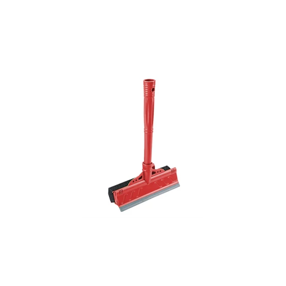 Ablaklehúzó műanyag gumibetétes szivaccsal 22 cm széles_KCS2277R piros