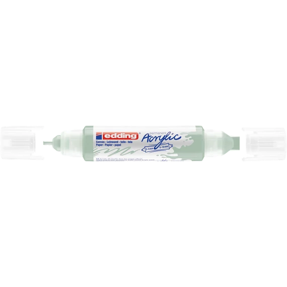 Akril marker 2-3mm, és 5-10mm, 3D kétvégű Edding 5400 menta