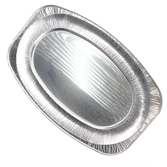 Alu tálca hidegtálas ovális 33,3 x 23,3 cm 100 db/csomag
