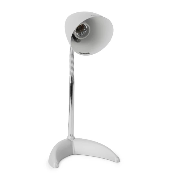 Asztali lámpa, AVIDE Basic C-talpú, 40W, ezüst