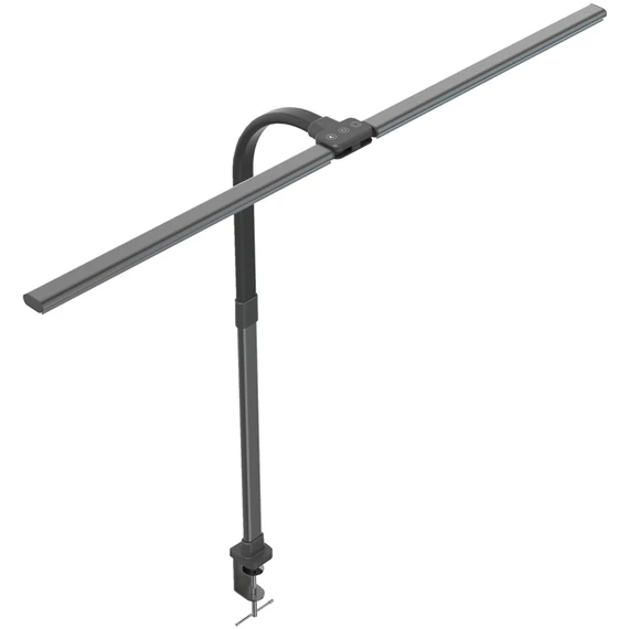 Asztali lámpa, AVIDE LED duplafejű, 18W, fekete