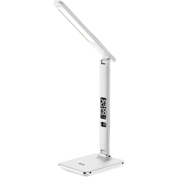 Asztali lámpa LED, AVIDE Irodai bőrhatású naptár Nathan, 6W, 5000K, fehér