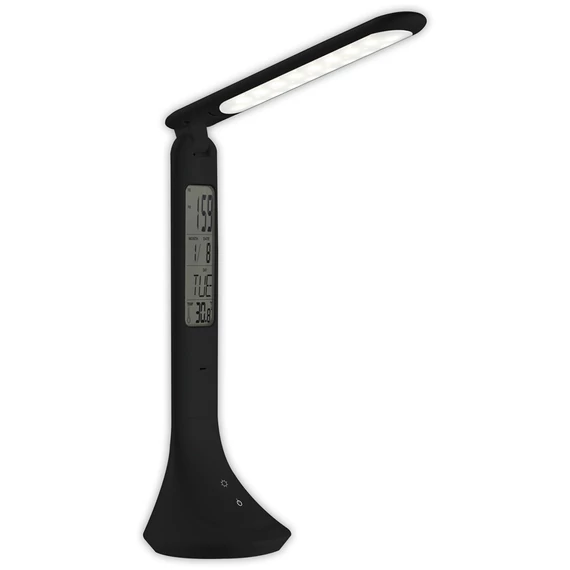 Asztali lámpa LED, AVIDE Naptár, 5W, 4000K, fekete