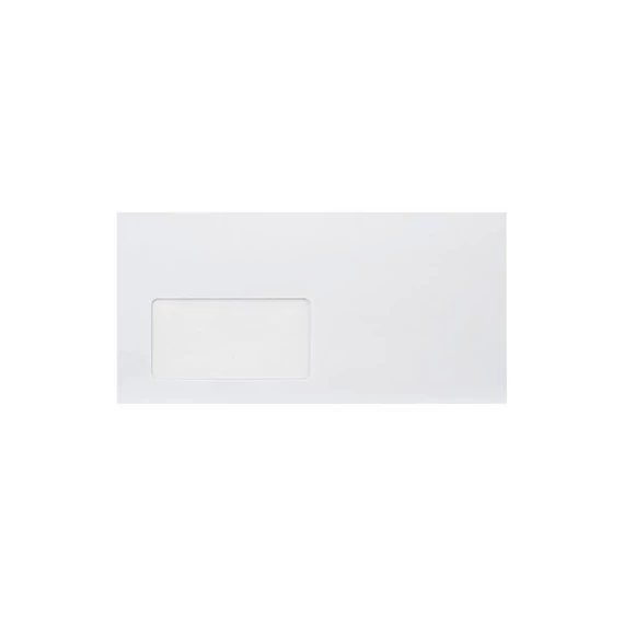 Boríték LA4, öntapadó bal ablakos (45x90mm) A15B20 újrahasznosított Bluering® 
