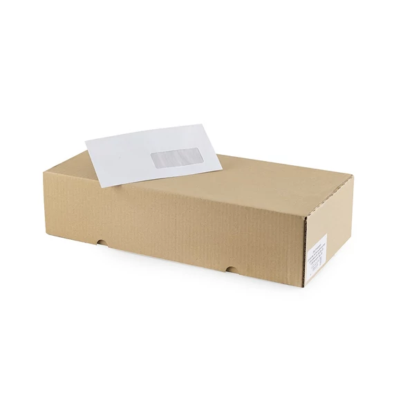 Boríték LA4, szilikonos jobb ablakos 35x90mm, 110x220mm, J28A20 Bluering®