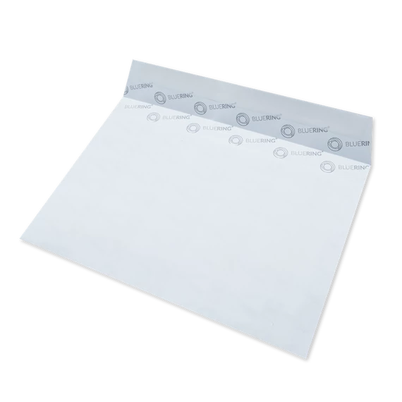 Boríték LC/5 szilikonos bélésnyomott 162×229mm Bluering® 100 db/csom fehér