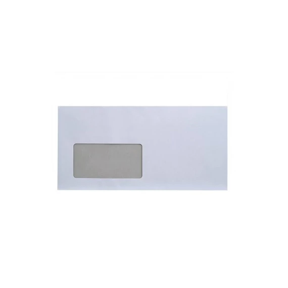 Boríték LC6/5 enyvezett külső záródású bal ablakos 35x90mm, 114x229mm, B20A20 Bluering®