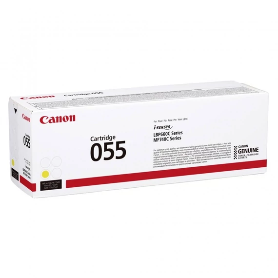 Canon CRG055 toner yellow ORIGINAL 2,1K