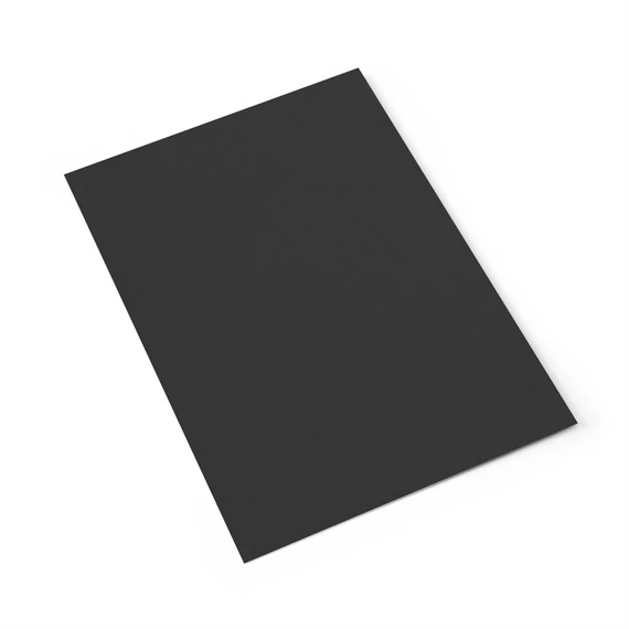 Dekor karton 2 oldalas 48x68cm, 300g. 25ív/csomag, Bluering® fekete