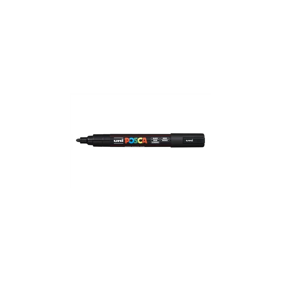 Dekormarker 1,8-2,5mm, Uni Posca PC-5M fekete