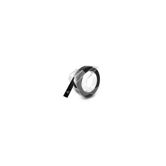 Feliratozógép szalag Dymo S0898130/520109 9mmx3m ORIGINAL fekete