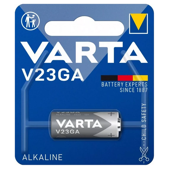 Elem A23 12V-os alkáli riasztó elem Varta