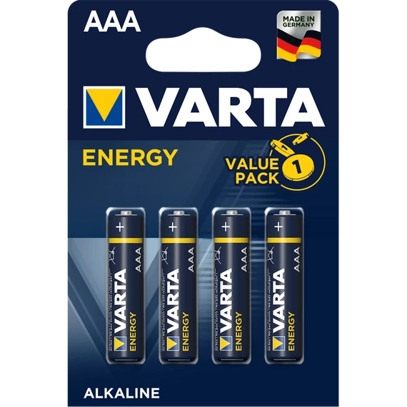 Elem AAA mikro LR03 Energy 4 db/csomag, Varta