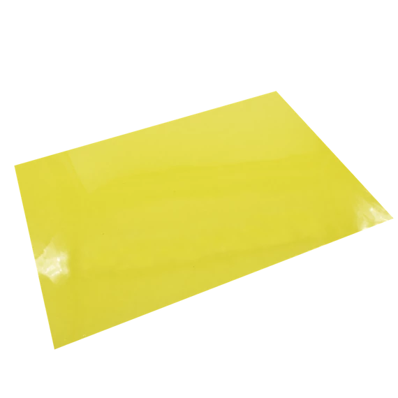 Előlap, A4, 200 micron 100 db/csomag, Bluering® áttetsző sárga