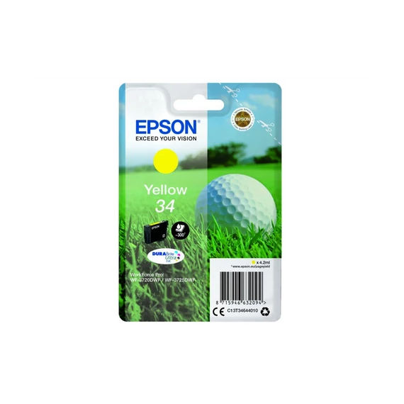 Epson T3464 tintapatron yellow ORIGINAL