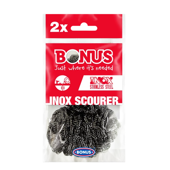 Fém dörzsi spriál 2 db/csomag Bonus Inox_B088
