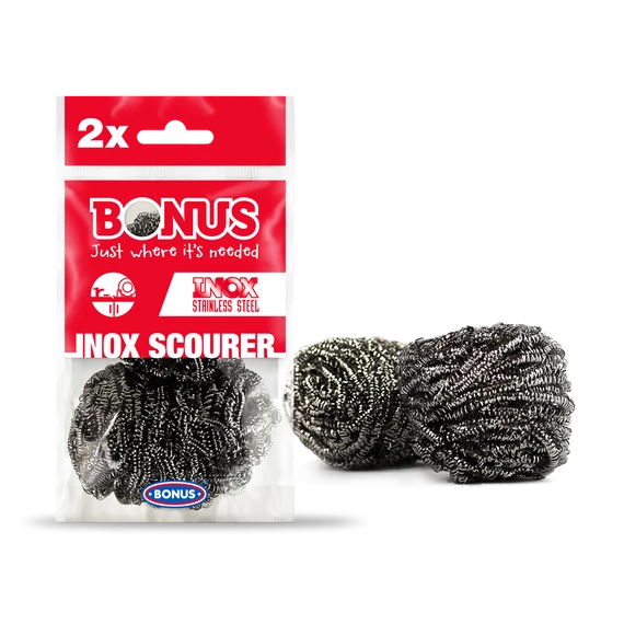 Fém dörzsi spriál 2 db/csomag Bonus Inox_B088