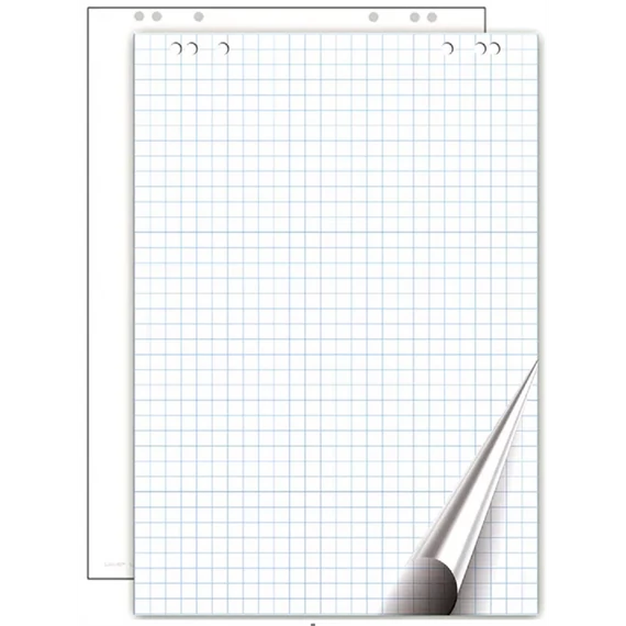 Flipchart papír 68x98cm, 5x20lapos tömb, A-SERIES sima